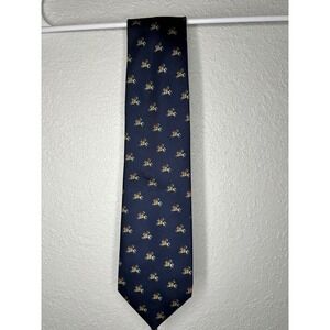 Holsten Brauerei‎ Hamburg Pure Silk Novelty Horse Carriage Men's Necktie
